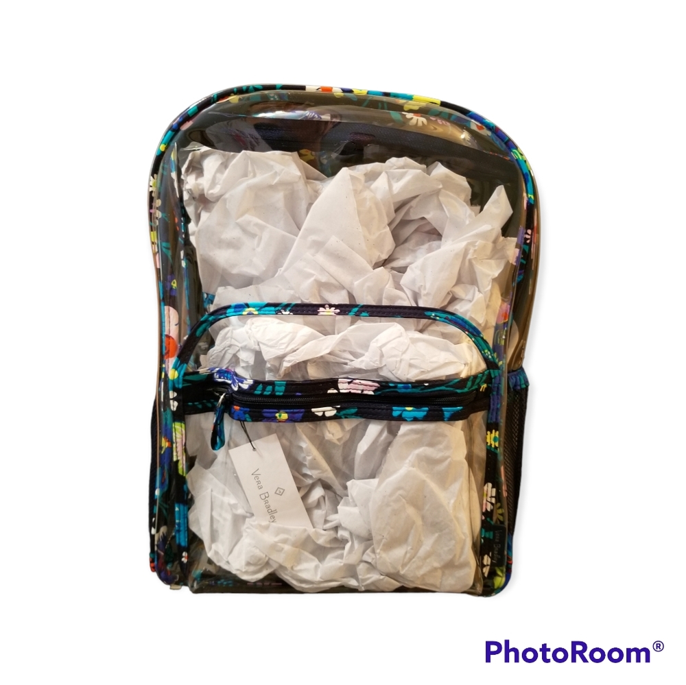Vera Bradley Clearly Colorful backpack Moonlight Garden
